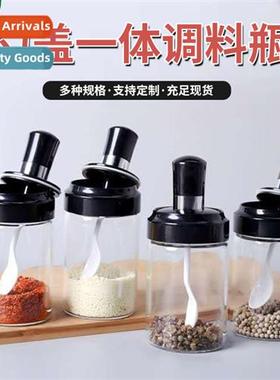 Glass cdiment bottles oil jars seasing jars salt shaker suga