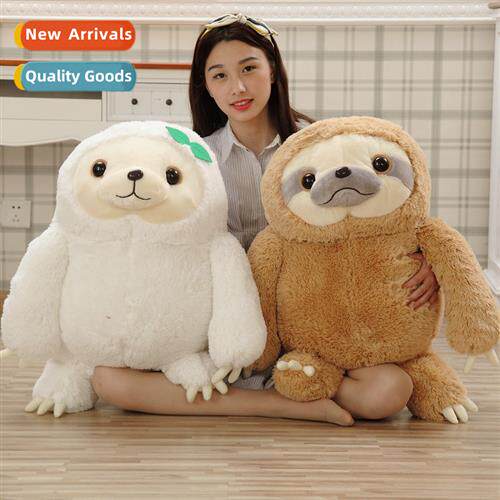 Lg  simulati sloth plush toy cute animal doll crazy animal c