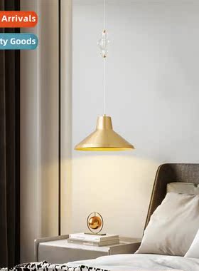 Modern simple pure copper bedside chelier dining table bar l