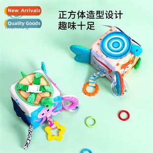 Six Sided Dressing Baby Cloth Learning Blocks Early