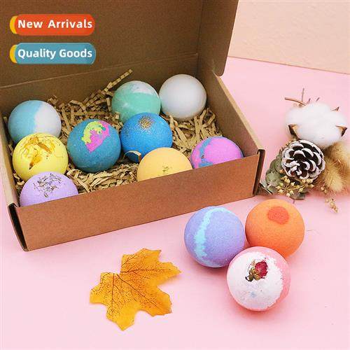 12pcs Bath Salt Soap Childrens Bath Balls Dried Flowers Esse