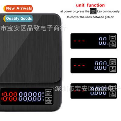 New home hand brewed 0.1g cfee weighing USB rechargeable sma