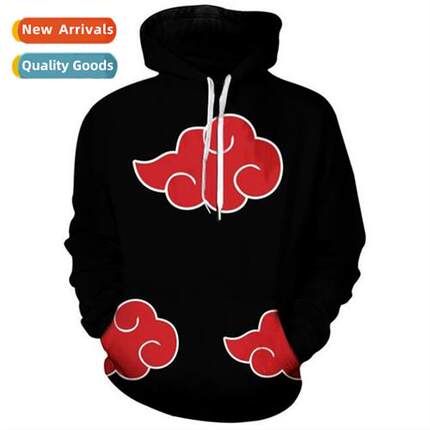 Naruto   Black Combo Series 3D Printed Pullover Zipper Hoode