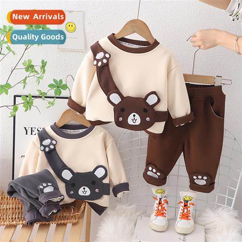 Childrens childrens winter su 2023 new cute baby girl 1-6 ye