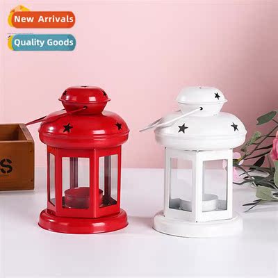 European ir handheld wind lamp Ikea candlestick ornaments de