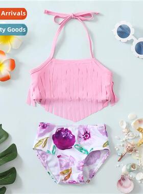 Girls spring  autumn  2022 new n sleeveless solid color biki