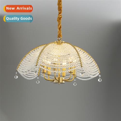 French light luxury chelier new rustic dining room bedroom s