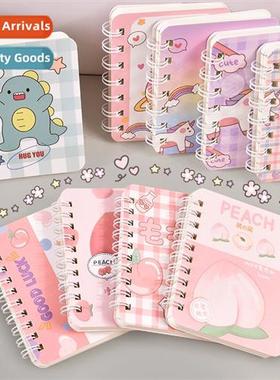 Small coil notebook carto notebook sub cute super cute mini