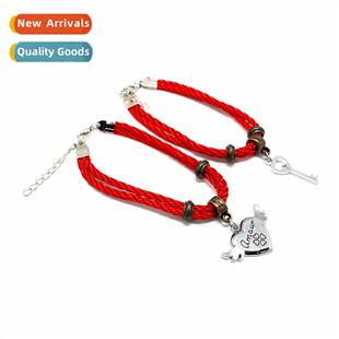 Rope Jewelry Pure h-woven mens  womens Lunar New  red rope b