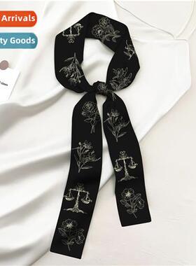 Hangzhou silk scarf Chinese style ribb female spring and fal