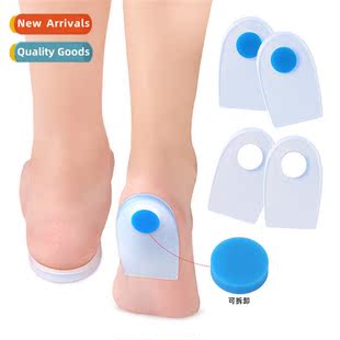 Silice heel pads st sports shock absorbing insoles for men