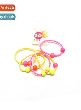 Colorful childrens  ring simple versatile  accessories high