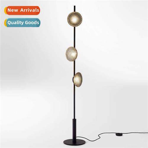 Post-modern light luxury living room three head bedroom glas