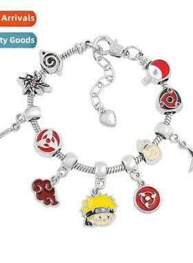 Panjia elements pearl anime Naruto carto metal bracelet zinc