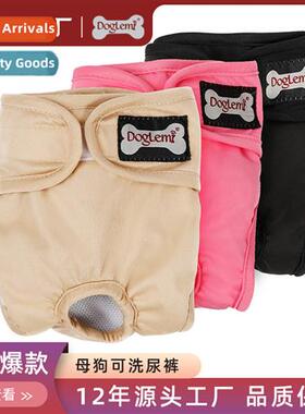 Female dog physiological pants Teddy Golden Hair menstrual p