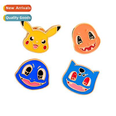 Pokem anime peripheral brooch carto cute Pikachu water arrow