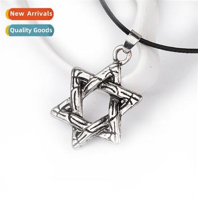 Europe and  Uned States retro Star Of David Hexagram Star Of