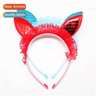 fine new plastic rabb cute pin headb ears headdress