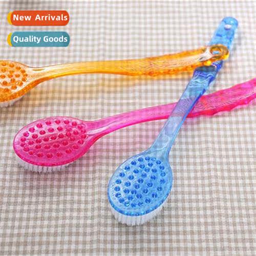 T Dazzle Multifunctial Curved Lg Hle Bath Massage Brush Unis