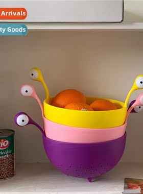 Korea cute simple household living room storage basket big e