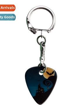 Plectrum Halloween Pattern Celluloid Pendant Guar Plectrum K