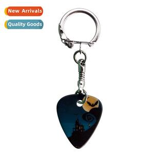 Plectrum Halloween Pattern Celluloid Pendant Guar Plectrum K