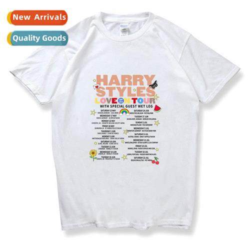 Love On Tour 2023 Ccert Printed Couple Cott Short Sleeve Top