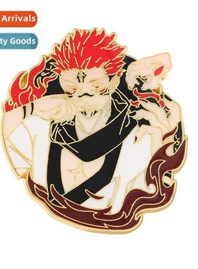 Carto Anime Metal Badge Spellback Battle Gojo Goho Gods Eye