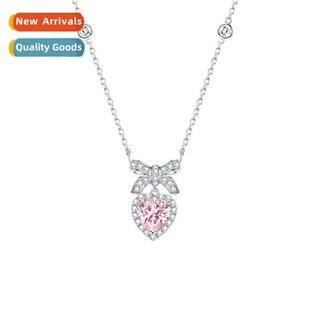 female sweet micro bow set simple necklace fresh Love small