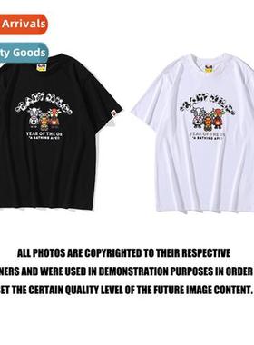 Japanese tide br ape head BABY    Ox limed edi T-shirt co-br