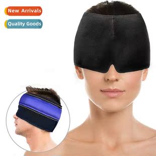 Gel Pack Cap Reusable Migraine Cold Headgear Rel