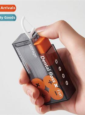 Floss box automatic pop-up travel portable portable mini too