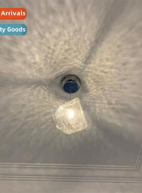 Creative ice cube aisle corridor small chelier modern entry