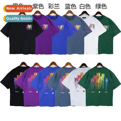 Correct am spring  summer new colorful letters water droplet