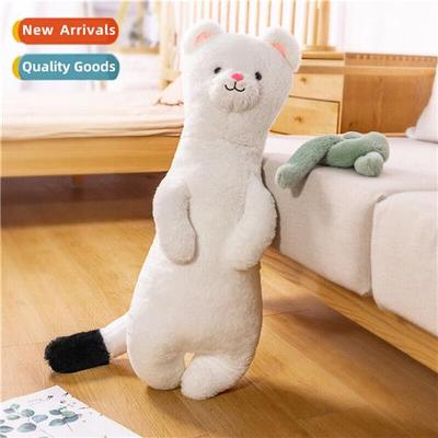 Weasel pillow st  cuddly snow whe cat  weasel doll pillow cu