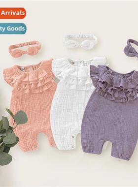 ins baby spring  autumn  2022 new n sleeveless solid color b