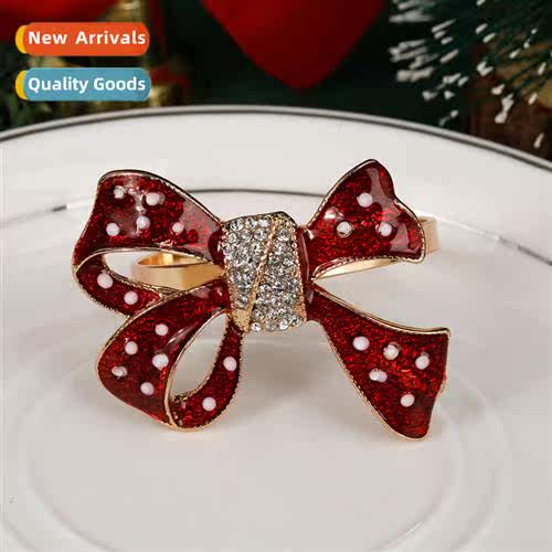 Europe and  Uned States hotel wedding bow napkin buckle napk