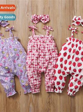 ins baby childrens clothing spring  fall  2022 new n strawbe