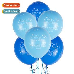 ballo full baby blue pink girls boys print inch