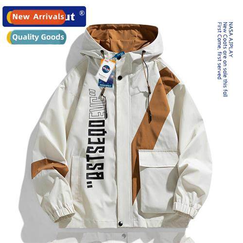 co-branded workwear jacket mens spring and fall new nd  stud