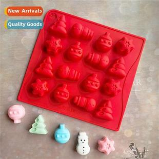 16 Tree Snowman 73 Chocolate Biscu Cake Mold Ice Cream Candy