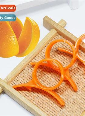 Large snail finger ring orange peeler plastic mouse pomegran