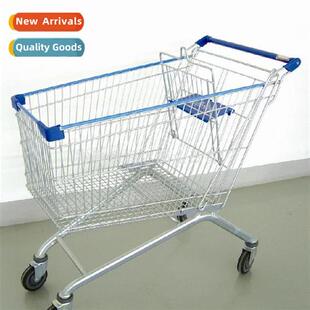 Capacy 80L Supermarket Shopping Cart Trolley KTV Bar Trolley