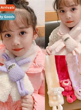 Childrens scarves fall and winter models girls boys Korean v