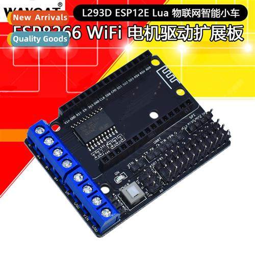 ESP8266 WiFi Motor Driver Expansi Board L293D ESP12E Lua Int
