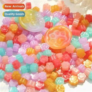 Paint Wax Stamp Paw Aestic Fire Cute Cats Grain