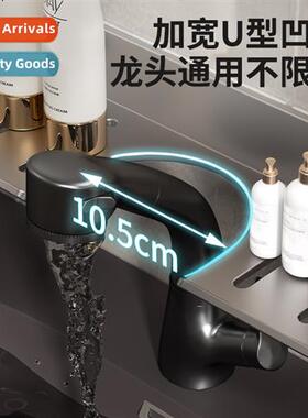 Faucet alcove shelf free sink storage rack bathroom space al