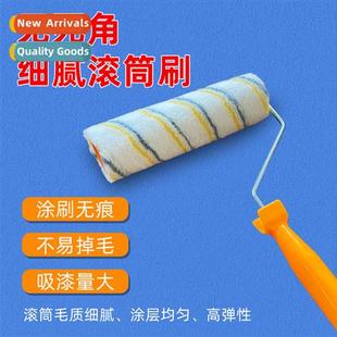 latex paint small roller roll tool brush brushing Paint wall