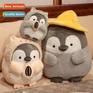 doll new pillow sleeping bed penguin cute dorky toys Plush