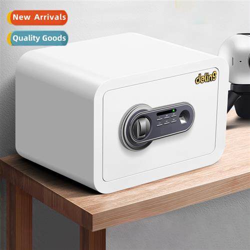 Small safe fingerprint code mini all-steel into  wall safe d
